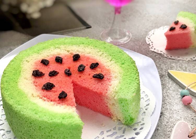 Decorated Watermelon Chiffon