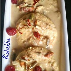 A picture of Chocolate Rasmalai.