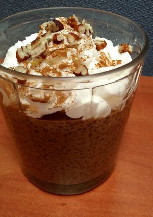 Una foto de Keto pudín de chía