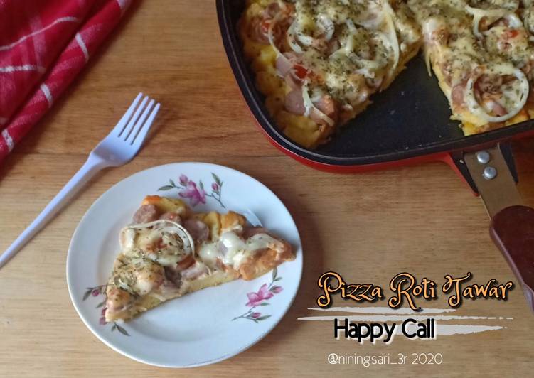 Bahan mengolah Pizza Roti Tawar Happy Call, Bisa Manjain Lidah