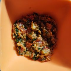 A picture of Paneer Methi bhurji.
