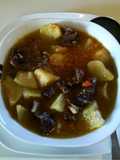 Estofado de galta de ternera (olla express)
