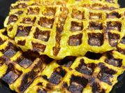 Una foto de waffle sin huevo