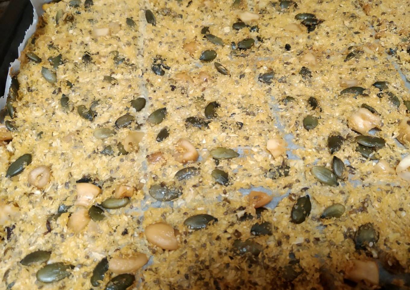 Crackers de coliflor