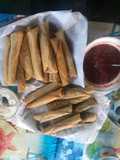 Taquitos dorados de pollo