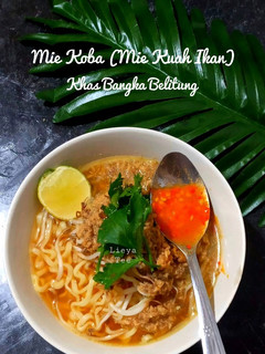 Foto resep Mie Koba (Mie Kuah ikan) Khas Bangka Belitung
