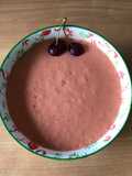 Salmorejo de cerezas