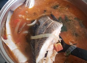 Una foto de Caldo de pescado 🐟 - estilo Veracruz