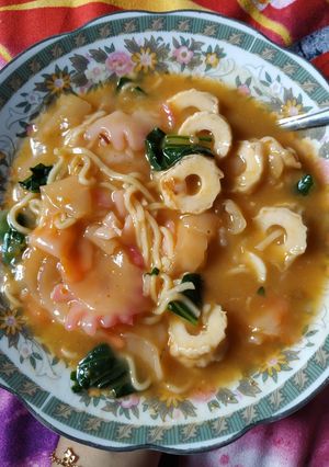 Foto resep Seblak basah kental pedas