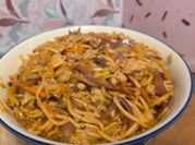 A picture of ginger garlic chicken