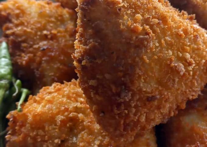 Langkah Mudah untuk Menyiapkan Sambosa ayam dengan kulit lumpia, Bisa Manjain Lidah