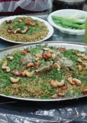 صورة لوصفة منسف أردني