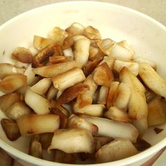 A picture of Fully Toasted Salted Coconut Flakes.