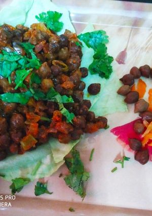 A picture of Chana kanghou manipur style.