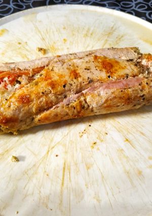 Una foto de Arrollado de pollo Ali