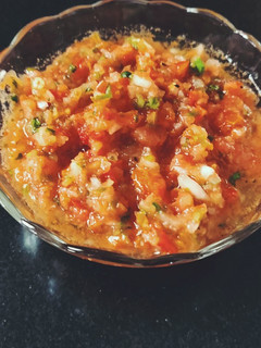 A picture of Salsa dip.