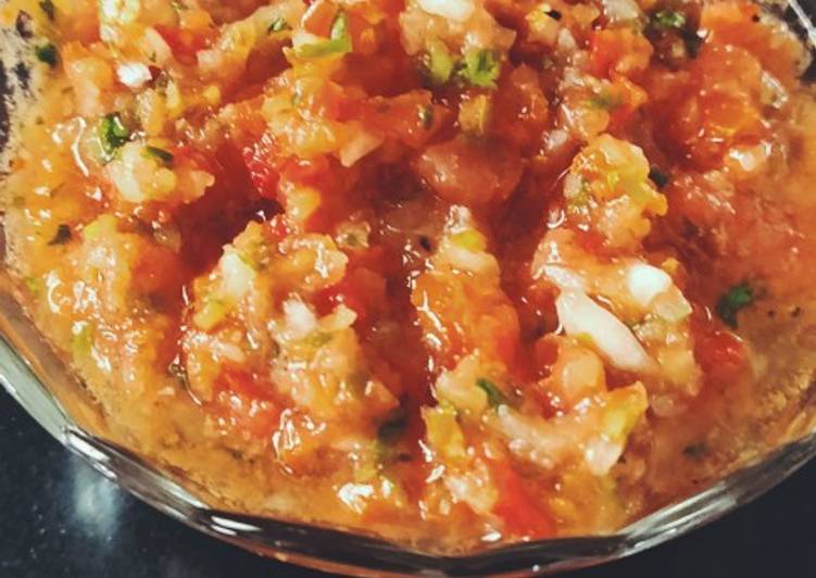 Recipe of Homemade Salsa dip