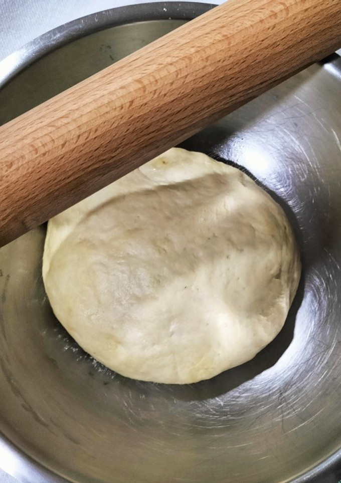 Una foto de Masa de pizza fácil para dos