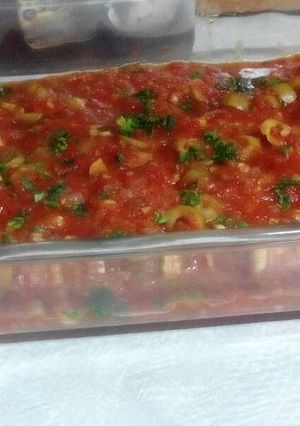 Una foto de Pescado a la Veracruzana