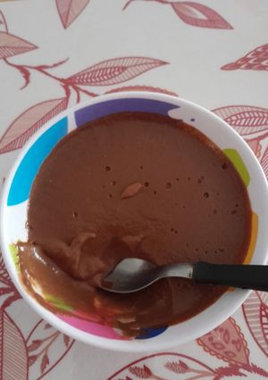 Una foto de Mousse de dos ingredientes