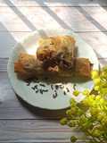Lumpia ubi yakon meses