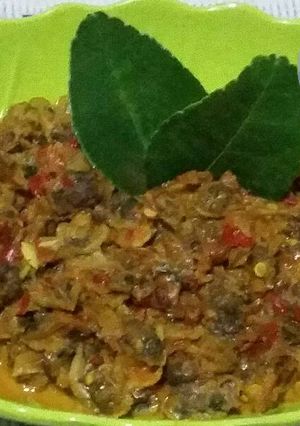 Foto resep Rendang Kerang