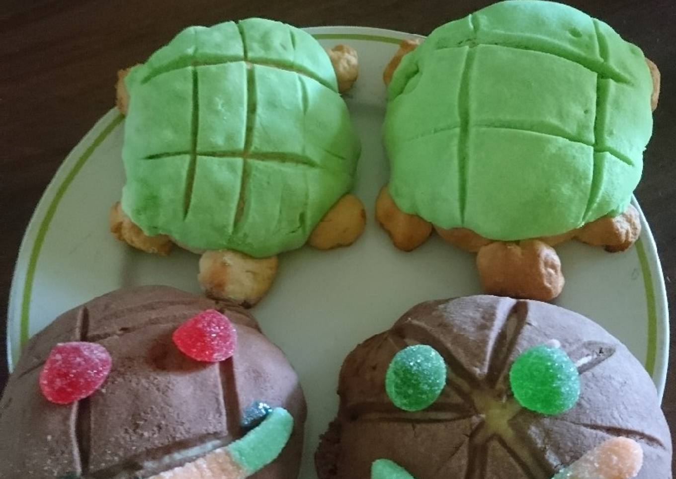 Conchas (tortu-conchas y payaso-conchas) 🐢🤡