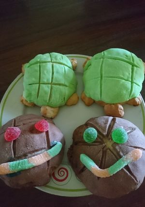 Una foto de Conchas (tortu-conchas y payaso-conchas) 🐢🤡