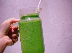 Hình của món Sinh tố Smoothie giảm cân.