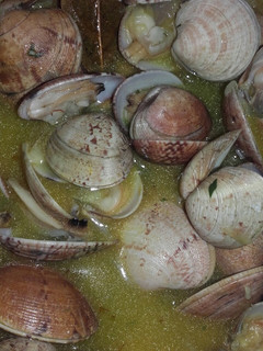 Una foto de Almejas a la marinera
