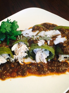 Una foto de Nopales rellenos de pollo 🇲🇽 * Receta -Mary S Cuellar🇲🇽