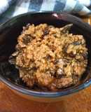 Risotto con hongos