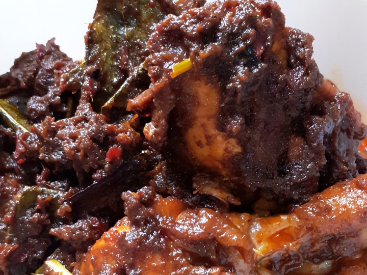 Ternyata begini lho! Resep buat Rendang Ayam  enak