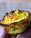 Muffins de zucchini y zanahoria low carb 🥒🥕🥚🧀