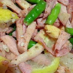 A picture of Instant Ginger Chilli and Lemon Pickle.