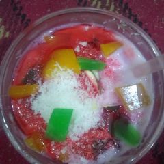Strawberry falooda A picture of Strawberry falooda.