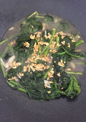 Foto resep Baby kailan bawang putih saos tiram