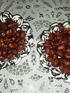 صورة لوصفة كاوكاو (فول سوداني) مكرمل