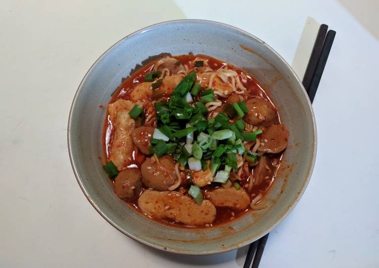 Tteobokki tanpa rice cake