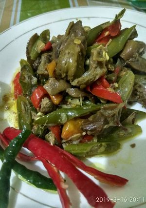 Foto resep Tumis buncis ati ampela