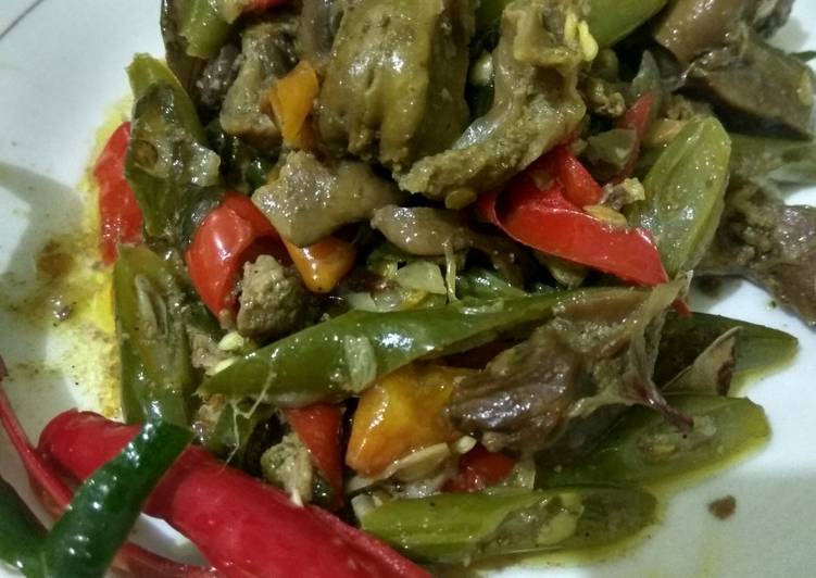 Resep Tumis buncis ati ampela, Enak Banget