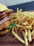 Guilty Fried chicken burger