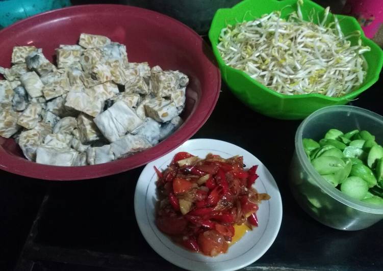 Ca petai, tempe, tauge nikmat