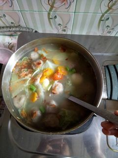 Foto resep Sop bakso telor ala ibu