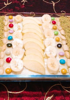 صورة لوصفة تارت الموز والتفاح🍎🍌