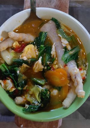 Foto resep Seblak Ceker Vegetables