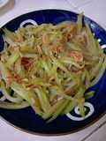 Chayote tumis udang kering
