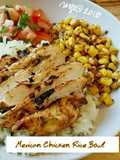 Mexican Chicken Rice Bowl