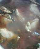 Caldo tlalpeño con pollo