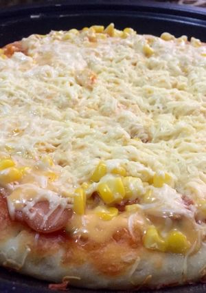 Foto resep Homemade Pizza Ibun